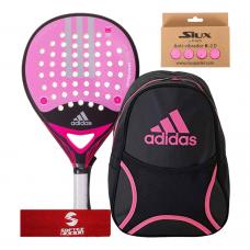 PACK MUJER ADIDAS REAL POWER CTRL 1.8 Y MOCHILA ADIDAS CLUB